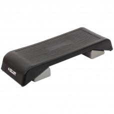Степ-платформа для фитнеса и аэробики 3 уровня высоты Zelart FI-6293 (ABS-пластик, покрытие TPR, размер 89,5Lx35Wx15Hсм, черный)