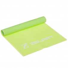 Стрічка еластична для фітнесу та йоги Zelart FI-6306-1_2 кольори в асортименті