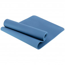 Килимок для йоги та фітнесу TPE SP-Planeta FI-6336 183x61x0,8см кольори в асортименті