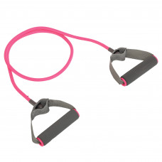 Еспандер трубчастий для фітнесу з ручками 120см Zelart FI-6348-1 навантаження низкая кольори в асортименті