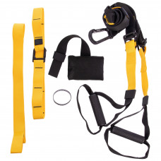 Петлі тренувальні SP-Sport FI-6437 чорний-жовтий