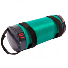 Мішок обтяжувач для функціонального тренінгу SP-Planeta FI-6574-10 10кг чорний-зелений