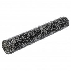 Ролер масажний циліндр гладкий 90см Zelart FI-6665 чорний-білий