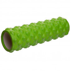 Роллер массажный цилиндр (ролик мфр) 45см Grid Bubble Roller EVA SP-Sport FI-6672-BUBBLE (d-14см, цвета в ассортименте)