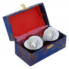 Кулі здоров'я Баодинг з дзвоном усередині в подарунковій упаковці SPOINT FI-6991 2шт 5см метал