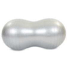 Фитбол мяч для фитнеса Арахис сатин 45смх90см SP-Sport FI-7135 (PVC, l-90см, 1000г, ABS-система, цвета в ассортименте)