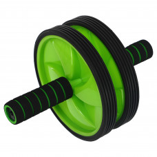 Колесо для пресса ролик для пресса двойной SP-Sport FI-7146 (d-см, металл, пластик, резина, ручка-неопрен)