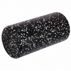 Роллер массажный цилиндр гладкий 30см EPP Zelart FI-7201-30 (d-15см, черный-белый)