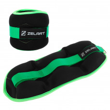 Обважнювачі-манжети для рук і ніг Zelart FI-7208-4 2x2кг кольори в асортименті
