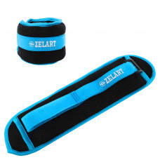Обважнювачі-манжети водонепроникні для рук і ніг Zelart FI-7210-1 2x0,5кг кольори в асортименті