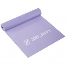 Стрічка еластична для фітнесу та йоги Zelart FI-7796-1 фіолетовий