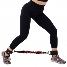 Латеральний амортизатор з дверним фіксатором Zelart FI-7838-35 2шт навантаження 35LB помаранчевий