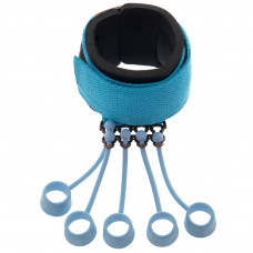 Еспандер-тренажер для пальців та кисті HARDNESS FI-9671-40LB 1шт навантаження 18кг синій