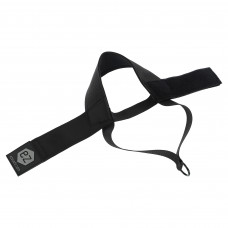 Манжет для тяги на руки и ноги с ремнем для пятки 1 штука GLUTE KICK BACK PRO EZOUS H-05 (PL, р-р 32см, вес 81гр, черный)