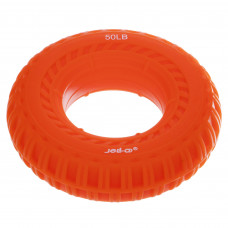 Еспандер кистьовий кільце JELLO JLA470-50LB 1шт ø8см навантаження 22,5кг помаранчевий