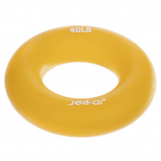 Еспандер кистьовий кільце JELLO JLA473-40LB 1шт ø7см навантаження 18кг жовтий