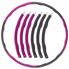 Обруч для похудения разборной Хула Хуп Hula Hoop SP-Sport K610 (EVA, 6 секций, d-94см, вес-1,5кг)