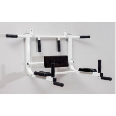 Турник-брусья настенный 4 в 1 домашний SP-Planeta L-6671T8 (металл, PU, размер 100x45x70 см, вес польз. до 150кг)