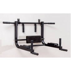 Турник-брусья настенный 4 в 1 домашний SP-Planeta L-6671T8 (металл, PU, размер 100x45x70 см, вес польз. до 150кг)