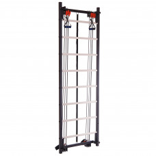 Шведская стенка с системой эспандеров Кросс-тренер SP-Planeta L-6775 (металл, 2,34х0,7 м)