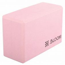 Блок для йоги BLOOM YOGA BRICK LB7040 (EVA, р-р 22,9x10x15см, цвета в ассортименте)