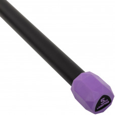 Бодібар Body Bar LiveUp LP8145-5 вага 5кг чорний-фіолетовий