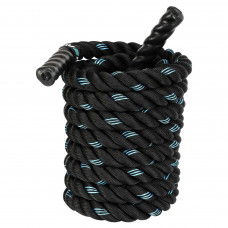 Канат для кросфіту LiveUp LP8170-9 9м чорний