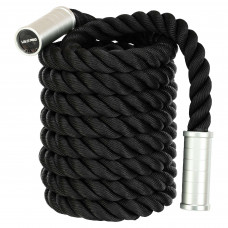 Канат для кросфіту LiveUp LP8173-9 9м чорний