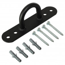 Кріплення настінне для каната 1 штука LiveUp LP8179 чорний