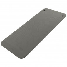 Килимок для фітнесу та спорту з люверсами для зберігання LiveUp LP8229 140x60x1,6см темно-сірий