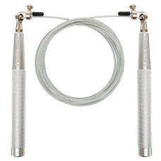 Скакалка швидкісна Кросфіт зі сталевим тросом LiveUp LP8283H 3м кольори в асортименті