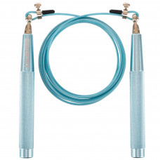 Скакалка швидкісна Кросфіт зі сталевим тросом LiveUp LP8283 3м кольори в асортименті