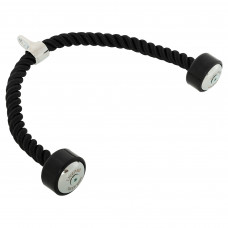 Канат гнучка тяга для трицепса із подвійним хватом LiveUp LP8720 довжина 70см чорний