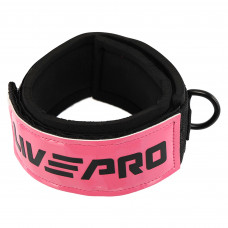 Лямка для ног 1 штука LADY LEG STRAP LiveUp LP8755 (PL, неопрен (SBR), р-р 70х6,5см, розовый-черный)