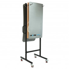 Стойка для подвесных ковриков мобильная LiveUp LP8814 (металл, р-р 74х74х207см, черный)