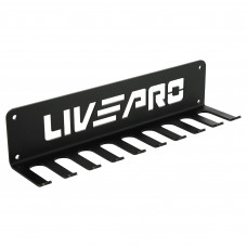 Кронштейн настенный для скакалок и петель LiveUp LP8817 (металл, р-р 60x12,5x16,9см)