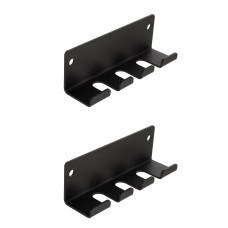 Кронштейн настенный вертикальный для грифов на 3 штуки LiveUp LP8891 (металл, р-р 87x106x320cм, черный)