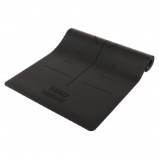Килимок для фітнесу та спорту PU гума MadWave M137004 183x68x0,4см кольори в асортименті