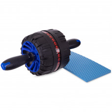 Колесо для преса ролик для преса одинарний із поворотним механізмом SP-Sport MY-1051 чорний