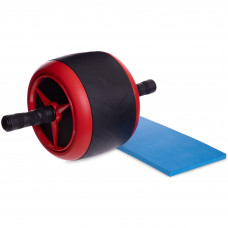 Колесо для преса ролик для преса одинарний із поворотним механізмом SP-Sport MY-1052 чорний