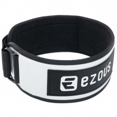 Пояс атлетичний текстильний EZOUS LEATHER SPROT BELT O-01 спинка-14см розмір S-L чорний