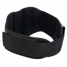 Пояс атлетичний текстильний EZOUS HARBINGER POWER BELT O-10 спинка-20см розмір S-L чорний