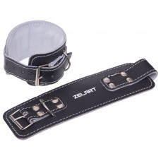 Манжети для тяги на руки та ноги 2 штуки Zelart SB-165197 2шт чорний