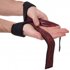 Лямки для тяги (2шт) Zelart SB-167064 (полиэстер, длина-52см, ширина-3,8см, цвета в ассортименте)