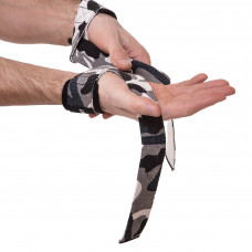 Лямки для тяги (2шт) Zelart SB-167069 (полиэстер, длина-52см, ширина-3,8см, цвета в ассортименте)