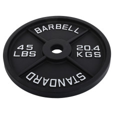 Блины диски стальные окрашенные внутренний ø50мм STANDARD SC-80103-45LB 20,4кг (сталь окрашенная, серый)