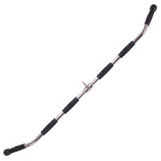 Рукоятка для вертикальної тяги ручка для блочного тренажера HIGHQ SPORT SC-8074 хром