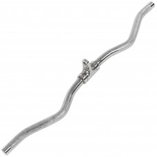 Рукоятка для вертикальної тяги ручка для блочного тренажера HIGHQ SPORT SC-8077 хром