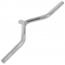 Рукоятка для тяги на трицепс V-подібна ручка для блочного тренажера HIGHQ SPORT SC-8085 хром