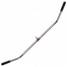 Рукоятка для вертикальної тяги ручка для блочного тренажера HIGHQ SPORT SC-81073 хром